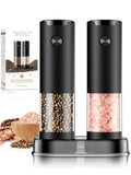 exclusive Electric Salt and Pepper Grinder Set Automatic Battery Pepper Set