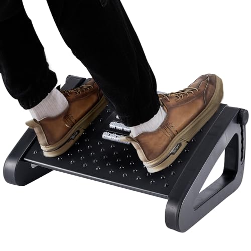 Eco-Friendly CasaZenith Foot Rest, Six Heights Adjustable Foot Rest for for Daily Use