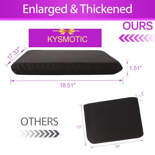 Minimalist KYSMOTIC Gel Seat Cushion for Long Sitting (Large Essentials
