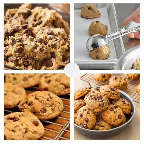 Classic Ice Cream Scoop, 3Pcs Cookie Scoop Set, Essentials