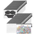 exclusive Jetec 32 Pcs Mesh Zipper Bags Toy Storage Bikini for Daily Use