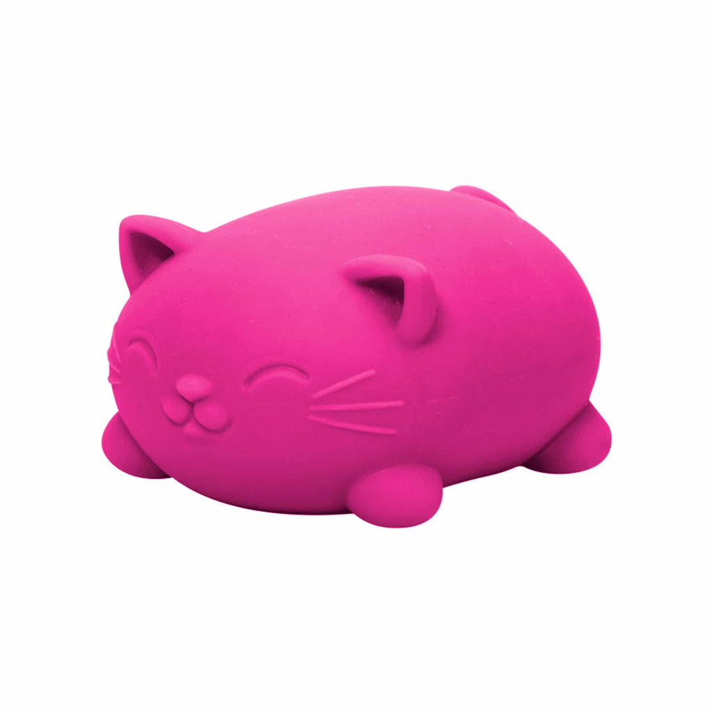 Fun Fidget Monster Cool Cats NeeDoh | Select Morning Crest - Purrfect Cat Squishy Character Stress Toy Detail