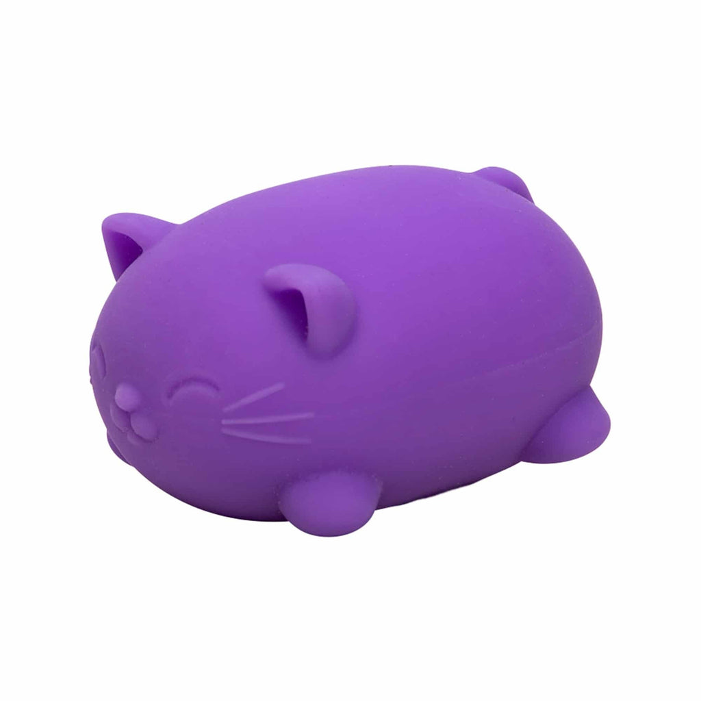 Fun Fidget Monster Cool Cats NeeDoh | Select Morning Crest - Purrfect Cat Squishy Character Stress Toy Detail