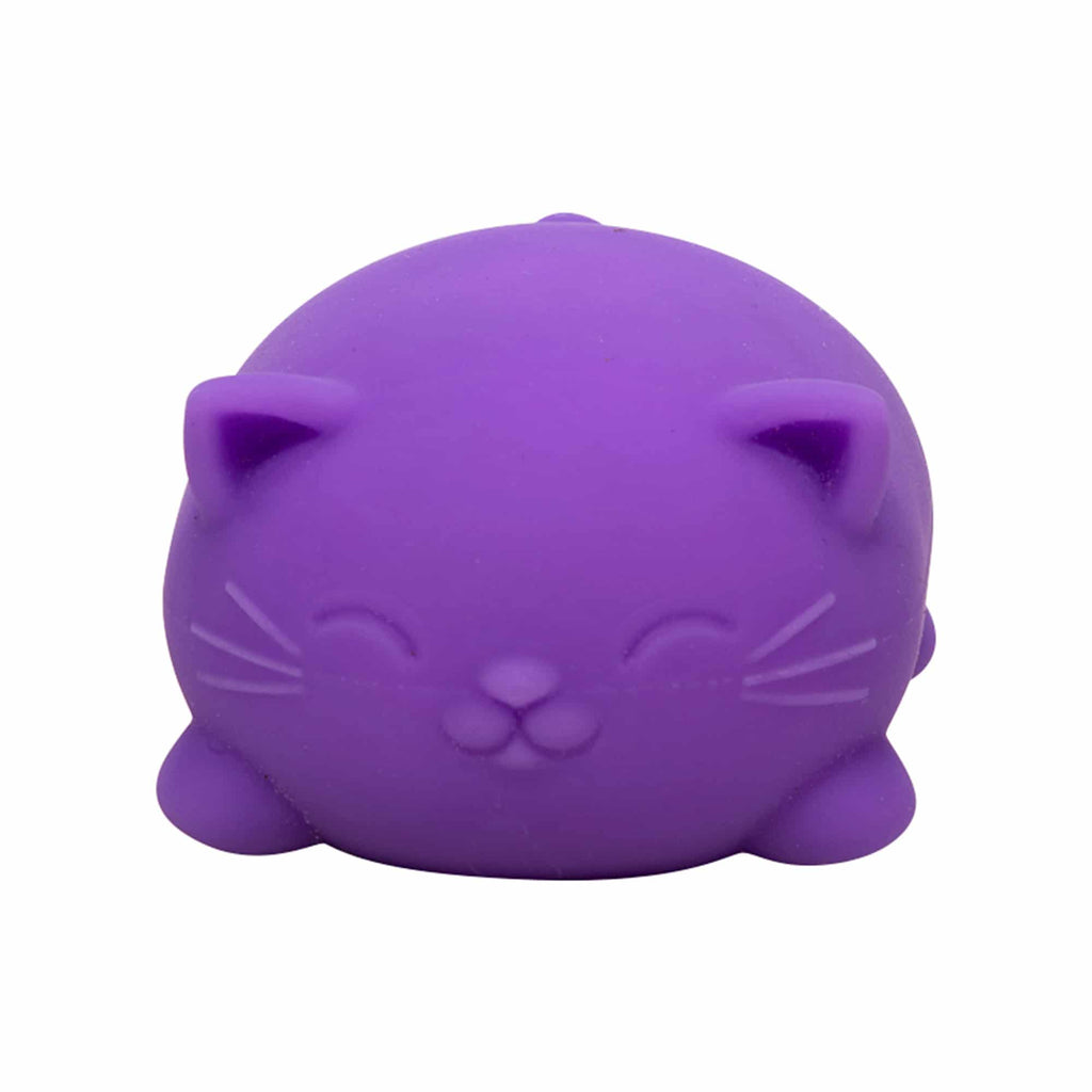 Fun Fidget Monster Cool Cats NeeDoh | Select Morning Crest - Purrfect Cat Squishy Character Stress Toy Detail