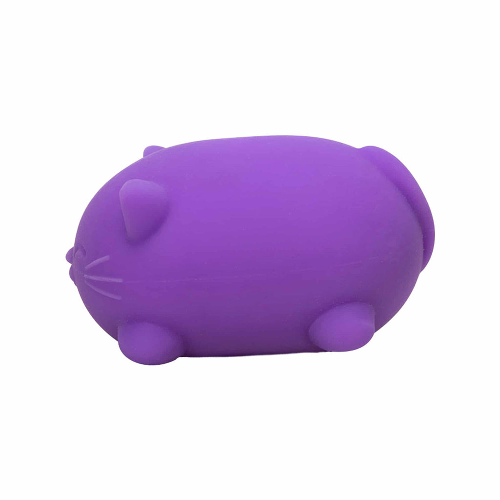 Fun Fidget Monster Cool Cats NeeDoh | Select Morning Crest - Purrfect Cat Squishy Character Stress Toy Detail