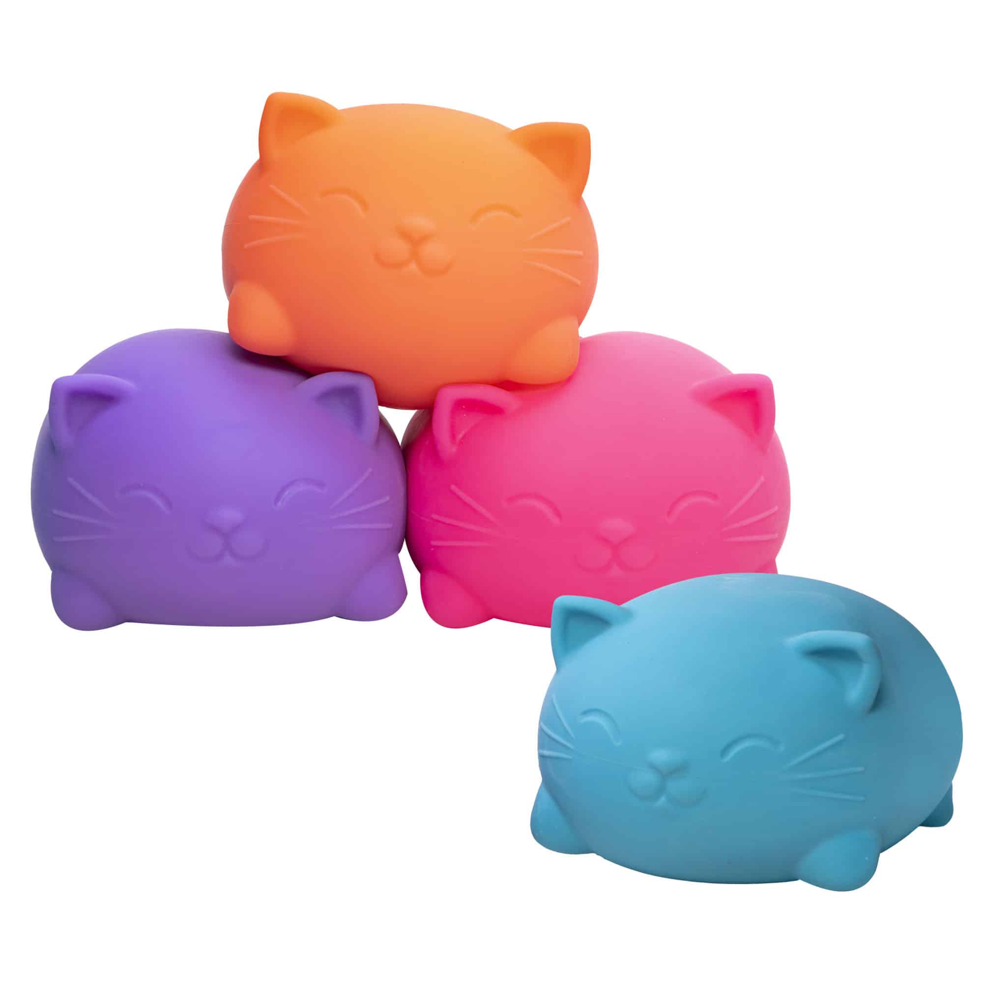 Adorable Character Super NeeDoh Cool Cats | Select Opal Prairie - Cute Animal-Shaped NeeDoh Fidget Toy for Kids Detail