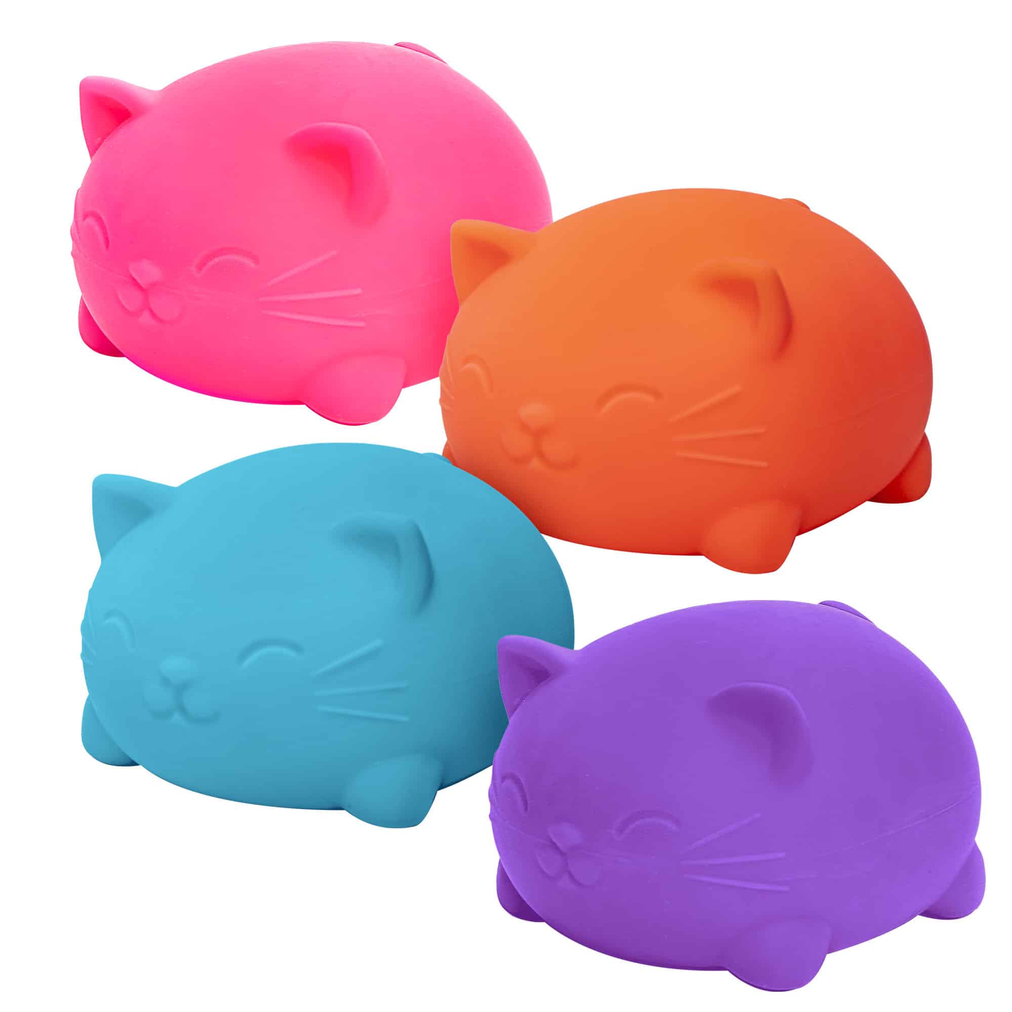 Adorable Character Super NeeDoh Cool Cats | Select Opal Prairie - Cute Animal-Shaped NeeDoh Fidget Toy for Kids Detail