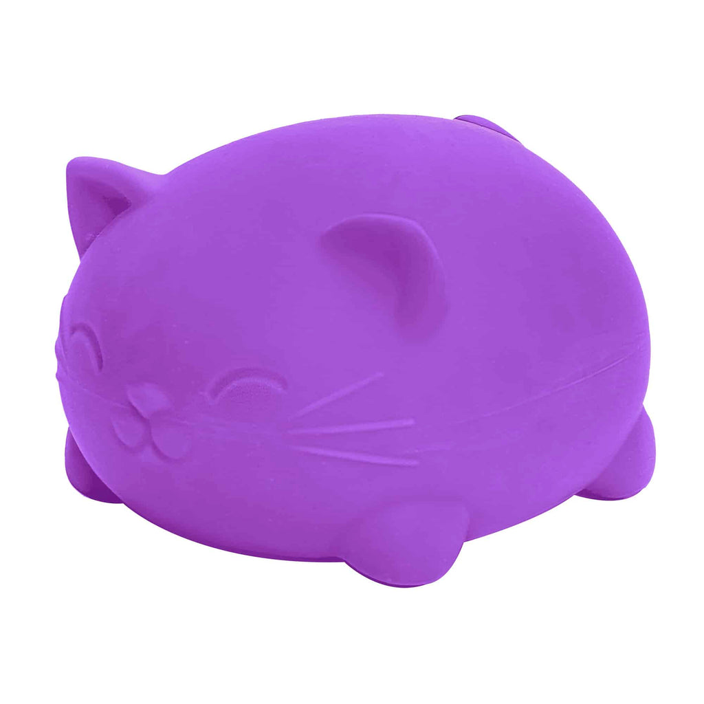 Adorable Character Super NeeDoh Cool Cats | Select Opal Prairie - Cute Animal-Shaped NeeDoh Fidget Toy for Kids Detail