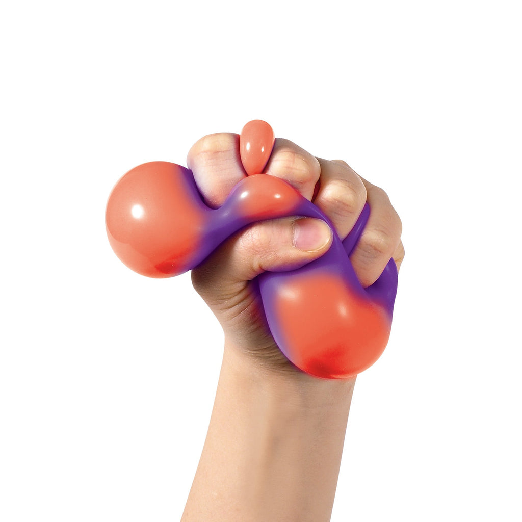 Fun Food Fidget NeeDoh Color Change Squeeze Heart | Reserve Opal Summit - Deliciously Soft Cupcake Sensory Glob Detail
