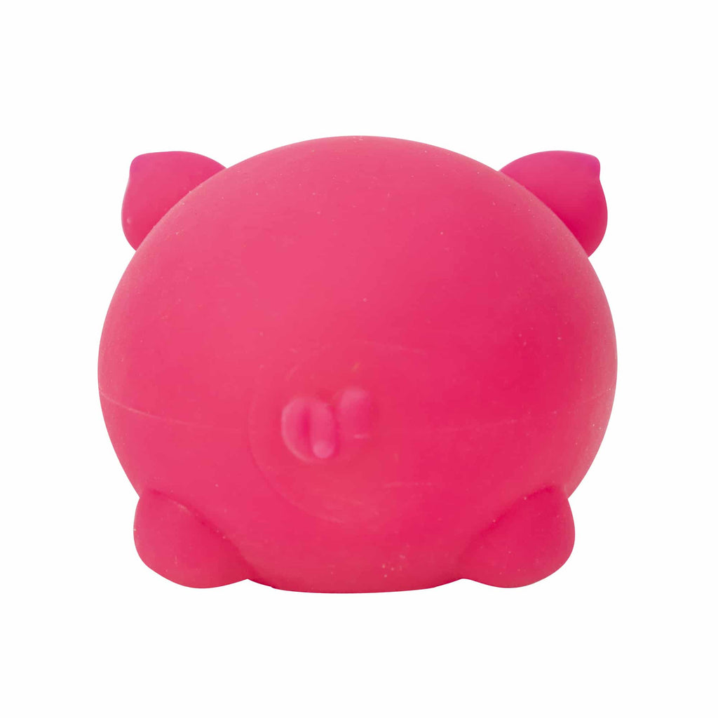 Cute Collectible NeeDoh Dig’ It Pig | Select Velvet Canopy - Purrfect Cat Squishy Character Stress Toy Detail