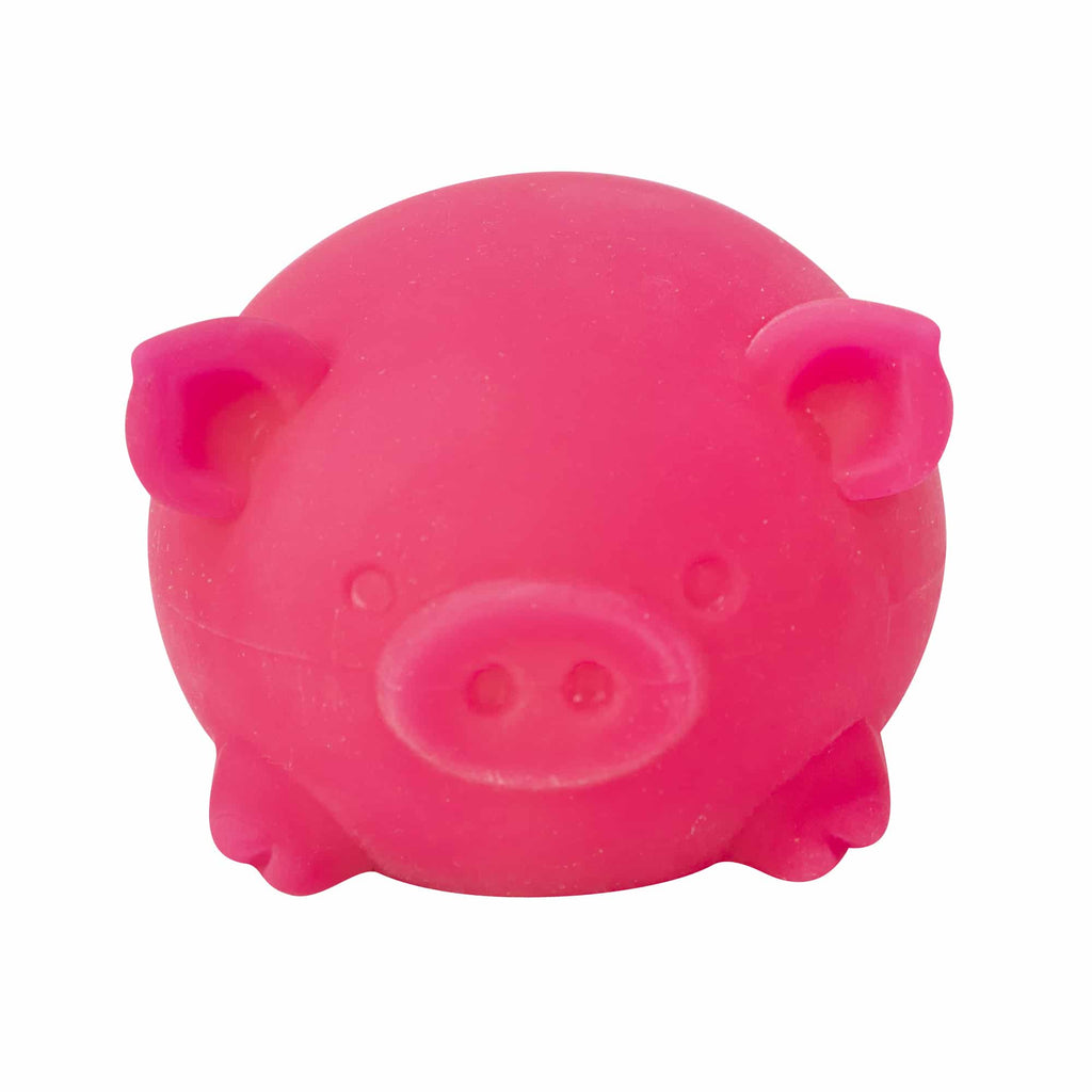 Cute Collectible NeeDoh Dig’ It Pig | Select Velvet Canopy - Purrfect Cat Squishy Character Stress Toy Detail