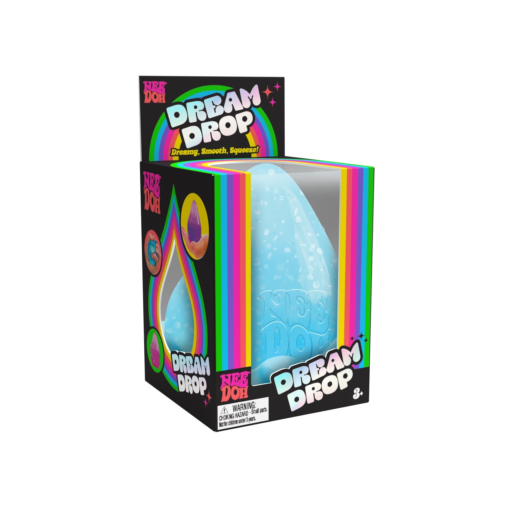 Sweet Treat Shaped NeeDoh Dream Drop | Select Linen Ridge - Playful Star & Heart Shaped Geometric NeeDoh Detail