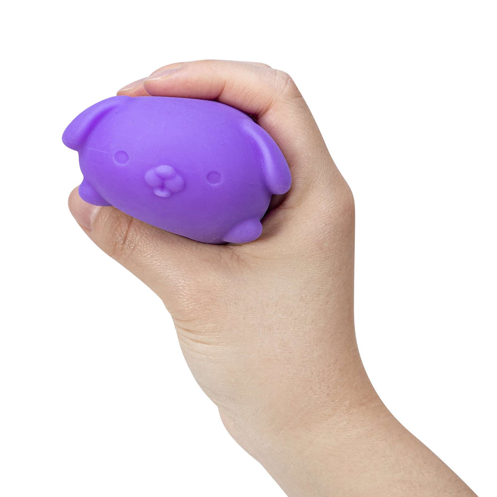 Adorable Character NeeDoh Funky Pup | Collection Canyon Shore - Purrfect Cat Squishy Character Stress Toy Detail