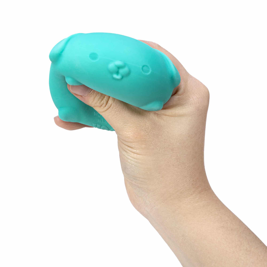 Adorable Character NeeDoh Funky Pup | Collection Canyon Shore - Purrfect Cat Squishy Character Stress Toy Detail