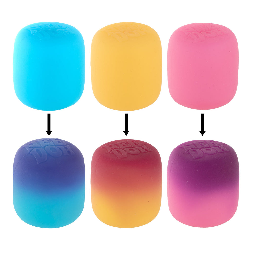 Deliciously Squishy NeeDoh Mello Mallo | Series Stone Harbor - Squishy Dohnut Sweet Treat Shaped Stress Toy Detail