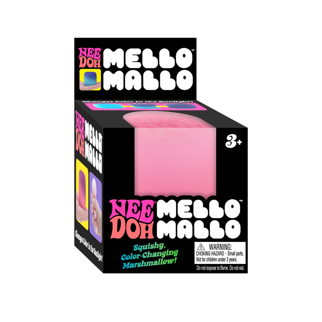 Deliciously Squishy NeeDoh Mello Mallo | Series Stone Harbor - Squishy Dohnut Sweet Treat Shaped Stress Toy Detail