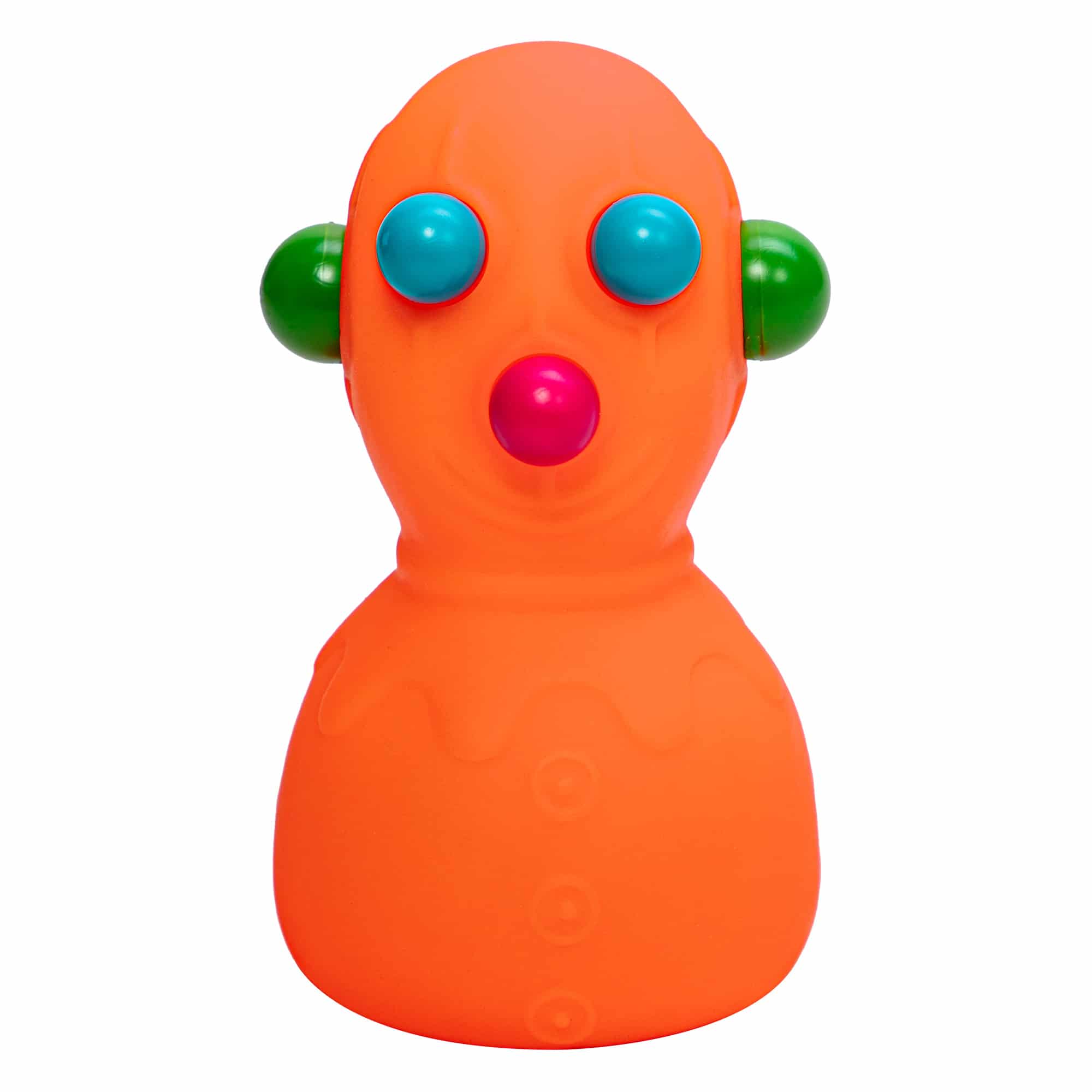 Cute Collectible NeeDoh Panic Pete | Signature Seaside Bay - Collectible Shaggy Monster Squishable Toy Detail