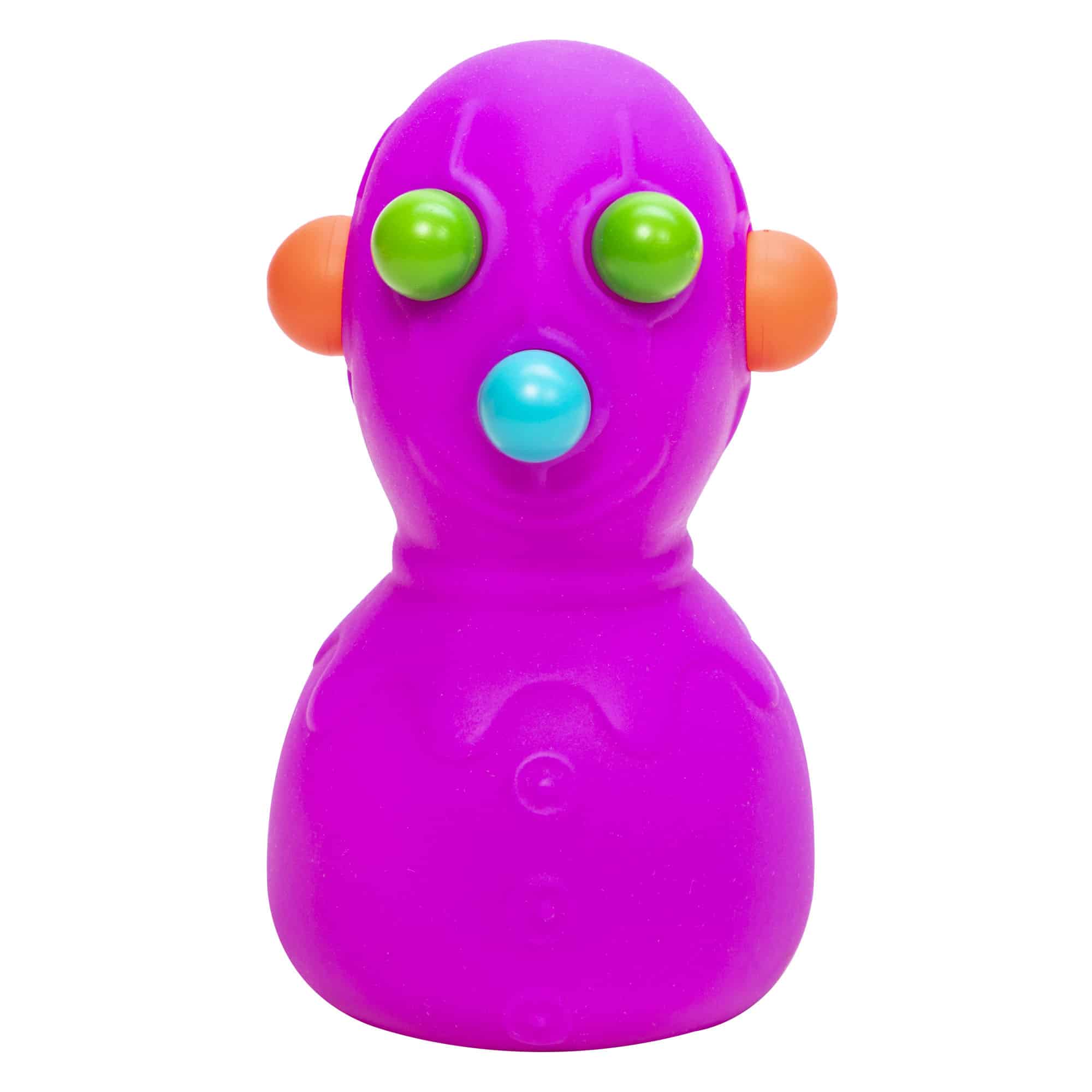Cute Collectible NeeDoh Panic Pete | Signature Seaside Bay - Collectible Shaggy Monster Squishable Toy Detail