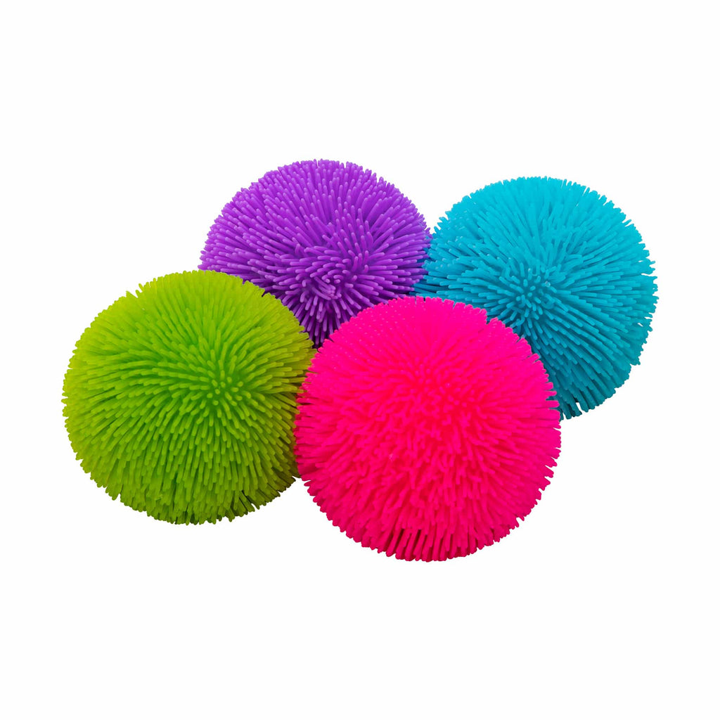 Shaggy Tactile Shaggy NeeDoh | Collection Winter Creek - Fuzzy Flocked Textured Sensory Fidget Ball Detail