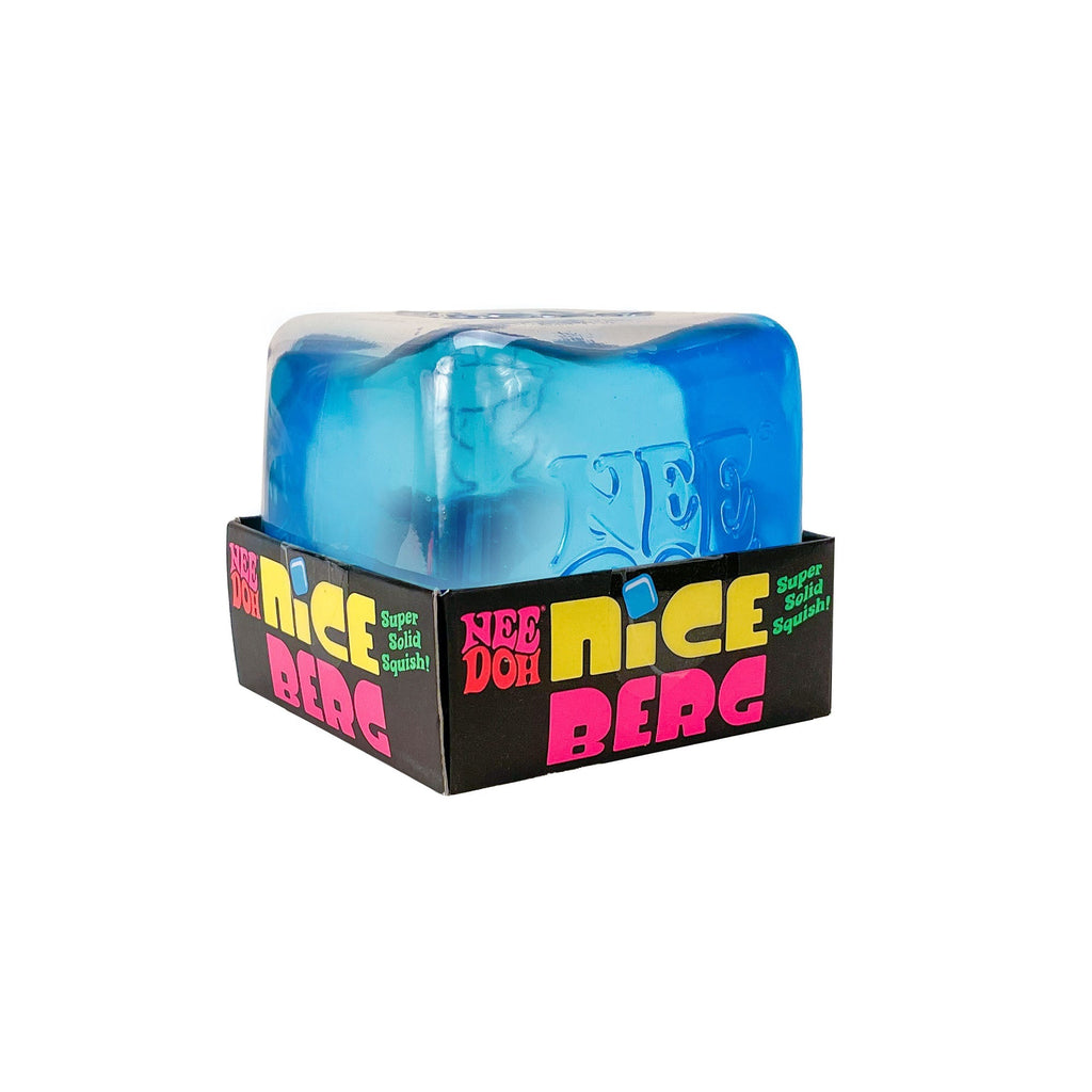Translucent Jelly NeeDoh Nice Berg | Reserve Oak Hollow - Nice Cubes Clear Satisfying Crunch Stress Toy - Default Title