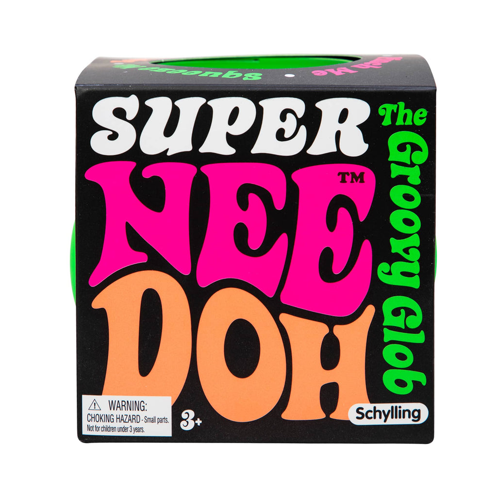 Satisfyingly Squishable Super NeeDoh | Collection Velvet Bloom - The Groovy Glob Retro Malt-Gel Filled Toy Detail