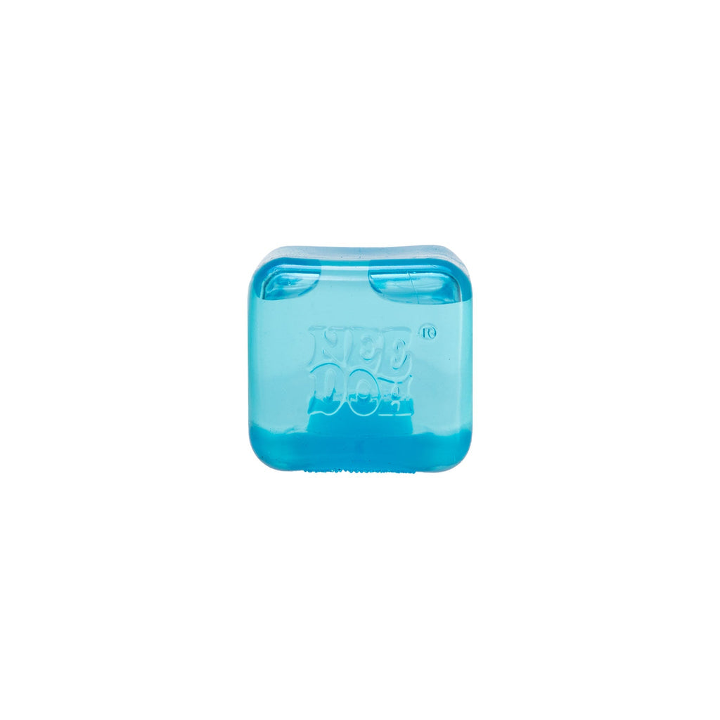 Crystal Clear NeeDoh Nice Ice Baby | Series Canyon Trail - Crystal Clear Squishable Ice Cube NeeDoh Detail