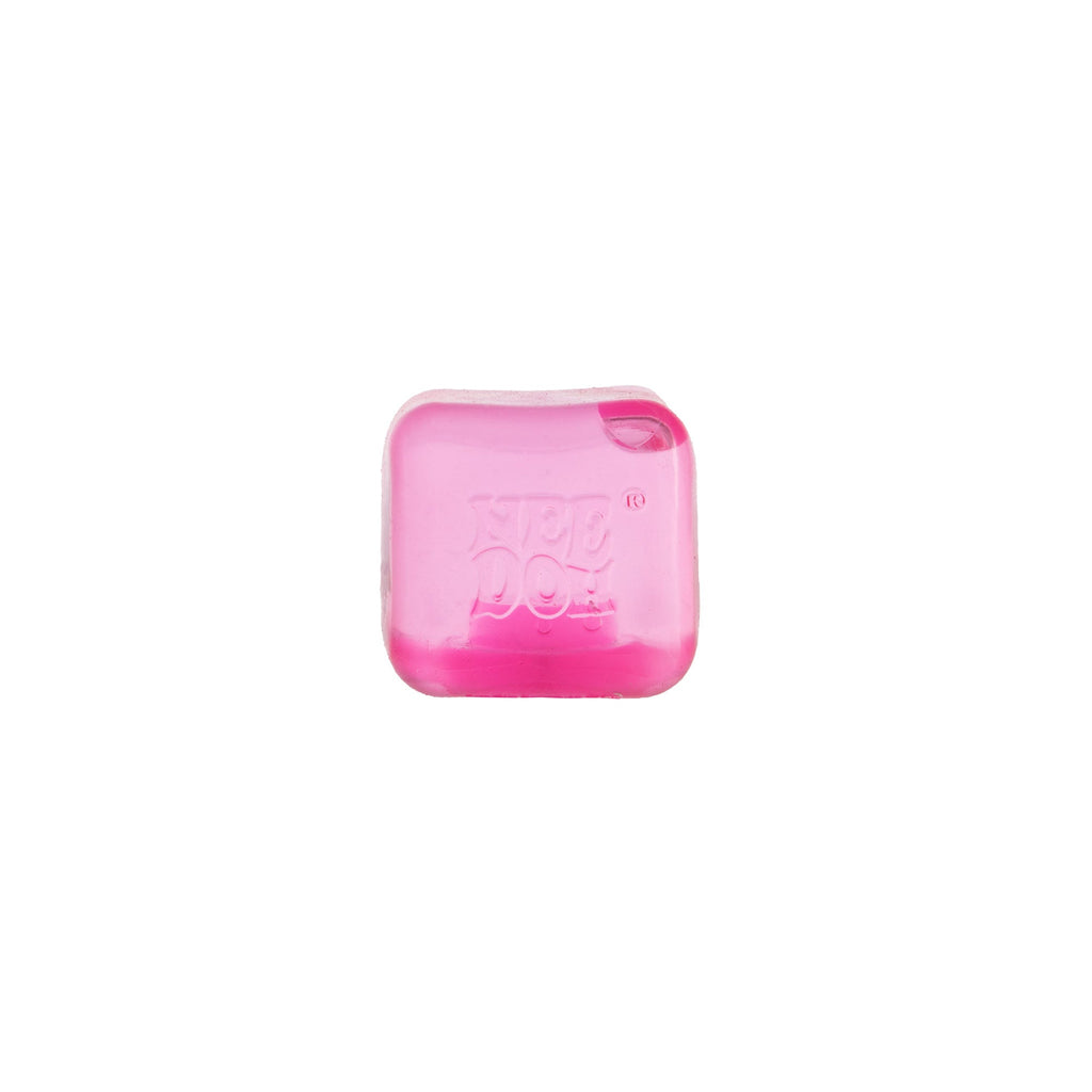 Crystal Clear NeeDoh Nice Ice Baby | Series Canyon Trail - Crystal Clear Squishable Ice Cube NeeDoh Detail