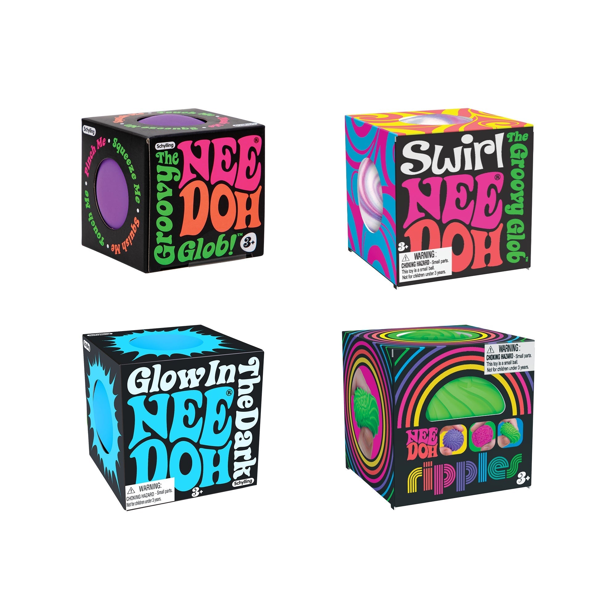 Teeny-Tiny NeeDoh Teenie Singles | Select Clover Shore - Collectible Teenie Tiny Fidget Balls for Kids Detail